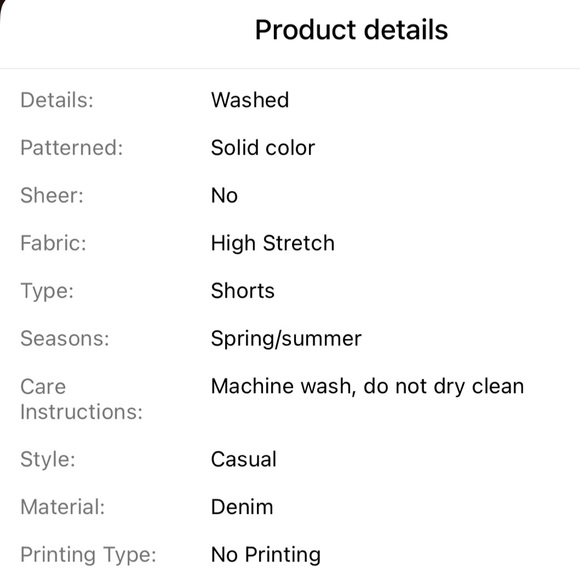 NWT 💋 HIGH WAIST LACE TRIMMED DISTRESSED DENIM JEAN STRETCH SHORTS Women’s 12 - Picture 11 of 12